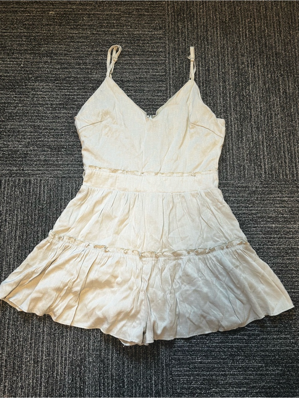 Ally Spaghetti Strap Romper Size 8